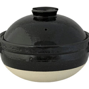 Nagatanien Kamado-san Donabe 5cups | Japanese Clay Pot Iga Ware
